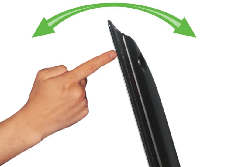 finger tip tilt control of sanus tv bracket